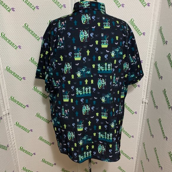 RSVLTS Shirt Disney Haunted Mansion Grim Grinning Graveyard Halloween Mens 2XL - Picture 5 of 6